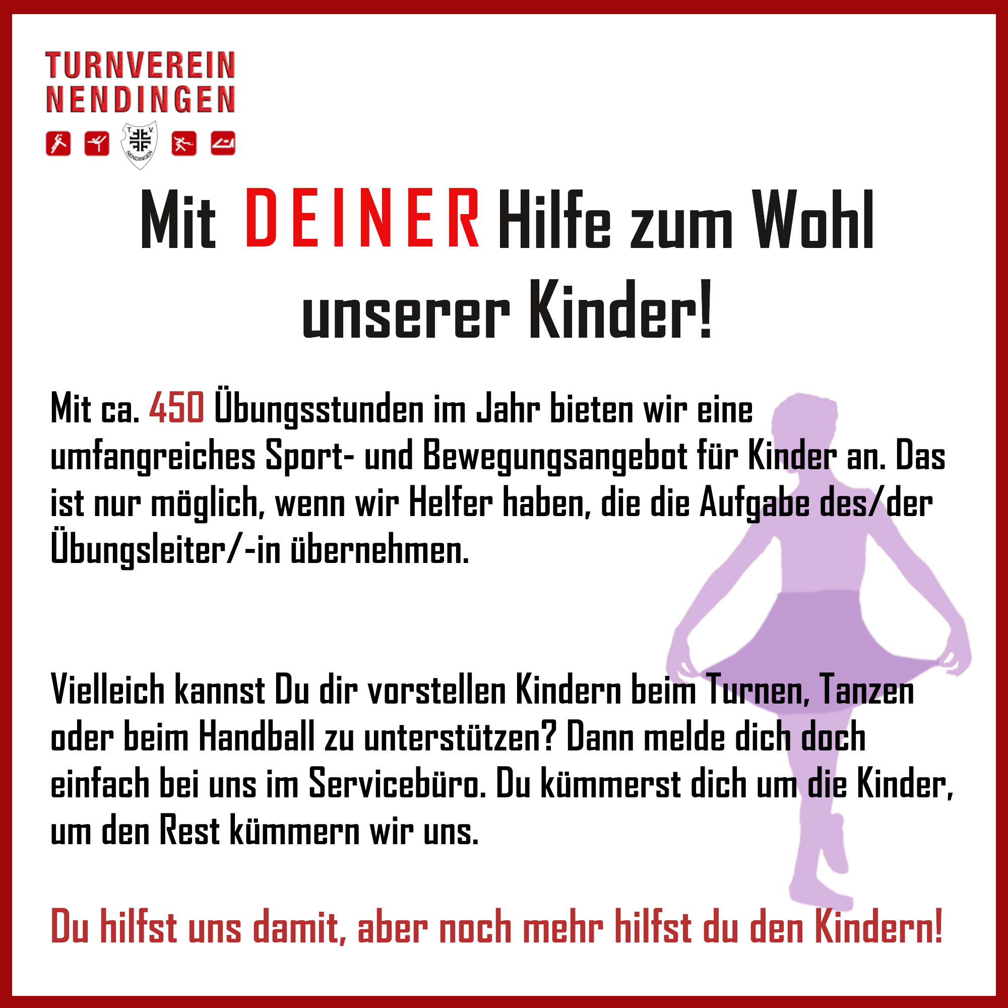 Suche Übungsleiter